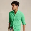 Polo Ralph Lauren Featherweight Mesh Shirt In Green