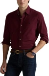 Polo Ralph Lauren Featherweight Mesh Shirt In Red