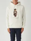 Polo Ralph Lauren Long Sleeve Hoodie In Neutral