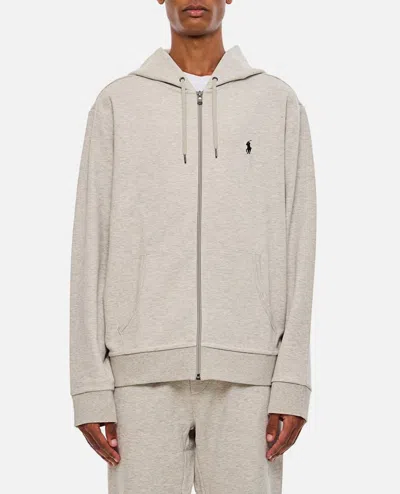 Polo Ralph Lauren Performance Jersey Sweatshirt In Grey