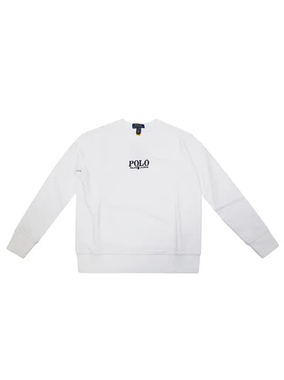 Polo Ralph Lauren Felpa Gc Logo In White