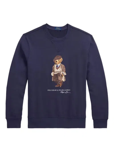 POLO RALPH LAUREN TEDDY BEAR CREWNECK SWEATSHIRT