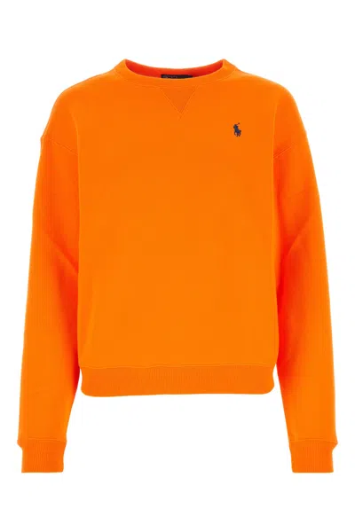 Polo Ralph Lauren Felpa-m Nd  Female In Orange