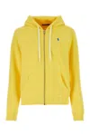 Polo Ralph Lauren Cotton Blend Sweatshirt With Ribbed Cuffs And Hem