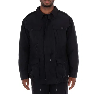 Polo Ralph Lauren Field Reversible Cotton Jacket In Black