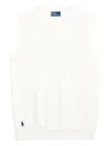 Polo Ralph Lauren Fine-knit Vest In White