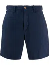 Polo Ralph Lauren Fitted Chino Shorts In Blue