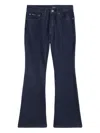 Polo Ralph Lauren Five-pocket Flared Jeans In Blue