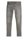 Polo Ralph Lauren Five-pockets Styling Straight-leg Jeans In Gray