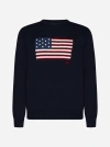 POLO RALPH LAUREN FLAG COTTON SWEATER