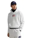 Polo Ralph Lauren Flag Fleece Hoodie In White