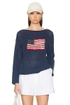 Polo Ralph Lauren Long Sleeve Crew Neck Polo Jumper In Blue Multi