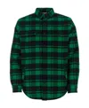 Polo Ralph Lauren Checked Buttoned Shirt In Black