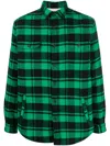 Polo Ralph Lauren Checked Buttoned Shirt In Green