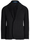 Polo Ralph Lauren Flap Pocket Blazer In Black