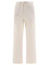 Polo Ralph Lauren Flared Chino Pants Trousers White In Neutral