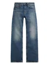 Polo Ralph Lauren Mid-rise Bootcut Denim Jeans In Blue
