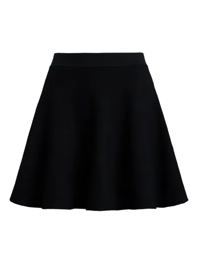POLO RALPH LAUREN FLARED KNIT SKIRT