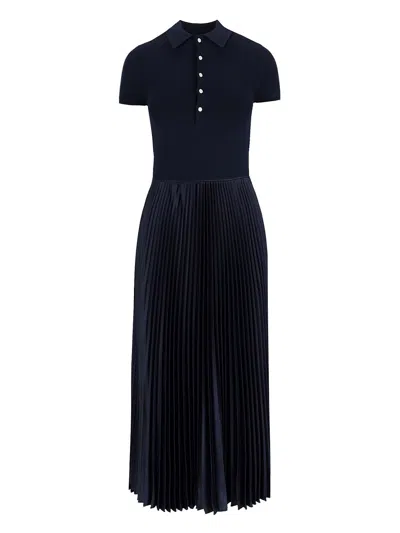 POLO RALPH LAUREN FLARED MAXI DRESS