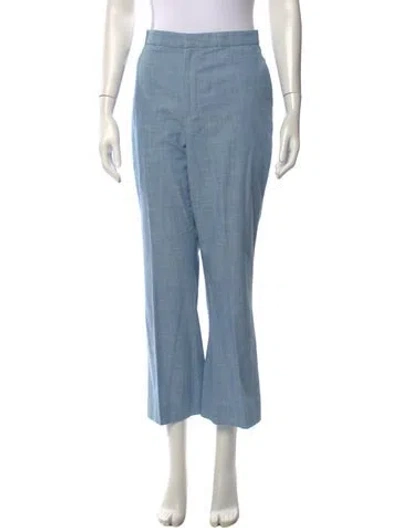 Pre-owned Polo Ralph Lauren Flared Pants In Blue
