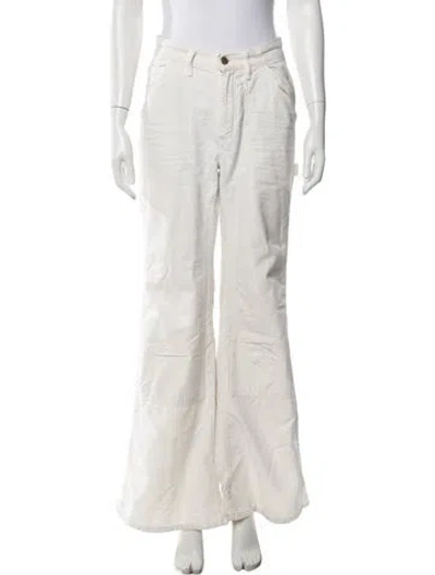 Pre-owned Polo Ralph Lauren Flared Pants In Neutrals