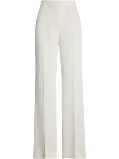 Polo Ralph Lauren Flared Trousers In 白色
