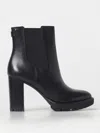 Polo Ralph Lauren Flat Ankle Boots  Woman Color Black In Schwarz