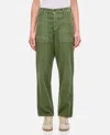 Polo Ralph Lauren Womens New Olive Ricky Straight-leg High-rise Denim Trousers In Green