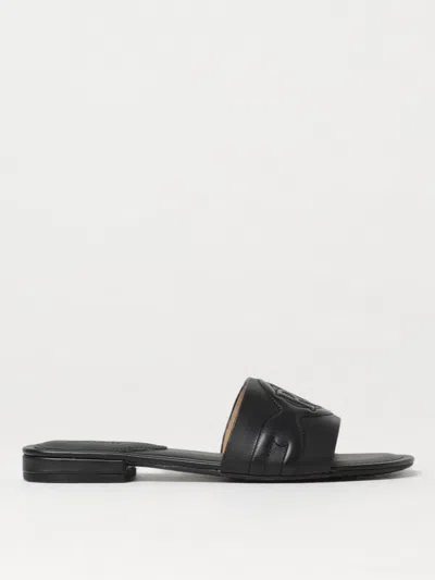 Polo Ralph Lauren Flat Sandals  Woman In Black