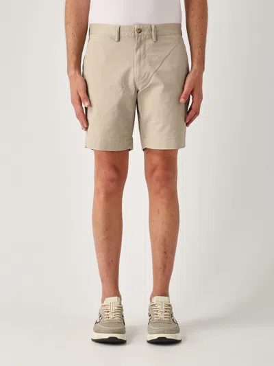 Polo Ralph Lauren Flat Short Shorts In Tortora