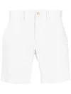 Polo Ralph Lauren Flat Short With Pockets And Loops In White