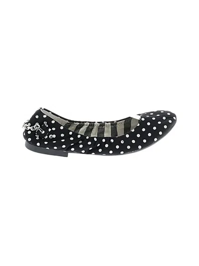 Pre-owned Polo Ralph Lauren Flats In Black