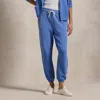 Polo Ralph Lauren Fleece Athletic Pant In Pond Blue