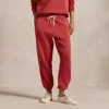 Polo Ralph Lauren Fleece Athletic Pant In Sunrise Red