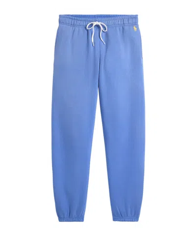 Polo Ralph Lauren Fleece Athletic Pants In Blue