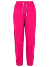 Polo Ralph Lauren Pink Cotton Pants In Fuschiaberry