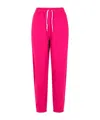 Polo Ralph Lauren Pink Cotton Pants In Pink