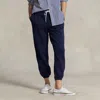 Polo Ralph Lauren Fleece Athletic Trousers In Blue