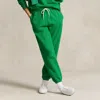 Polo Ralph Lauren Fleece Athletic Trousers In Green