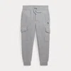 Polo Ralph Lauren Big Boys Fleece Cargo Jogger Pants In Andover Heather