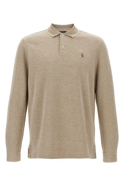POLO RALPH LAUREN POLO RALPH LAUREN FLEECE COTTON POLO SHIRT