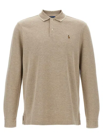 POLO RALPH LAUREN POLO RALPH LAUREN FLEECE COTTON POLO SHIRT