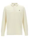 Polo Ralph Lauren Fleece Cotton Polo Shirt In Multi