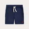Polo Ralph Lauren Kids' Fleece Drawstring Short In Cruise Navy