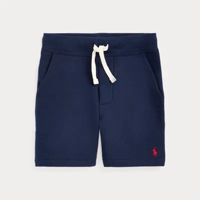 Polo Ralph Lauren Fleece Drawstring Short In Cruise Navy