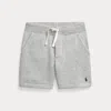 Polo Ralph Lauren Toddler And Little Boys Drawstring Fleece Shorts In Dark Sport Heather