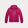 Polo Ralph Lauren Fleece Full-zip Hoodie In Pink