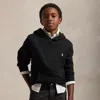 Polo Ralph Lauren Kids' Fleece Hoodie In Polo Black 1