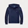 Polo Ralph Lauren Kids' Fleece Hoodie In Refined Navy