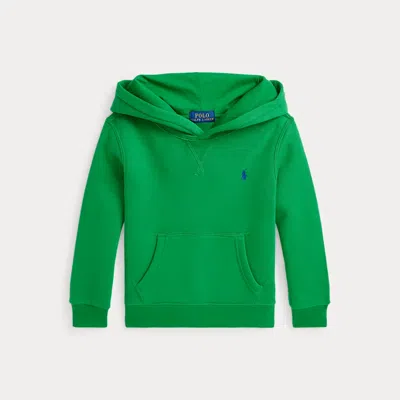 Polo Ralph Lauren Kids' Fleece Hoodie In Stem